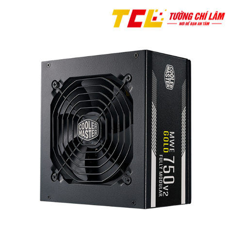 NGUỒN MÁY TÍNH COOLER MASTER MWE GOLD 750 - V2  750W ( 80 PLUS GOLD/MÀU ĐEN/FULL MODULAR)