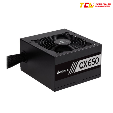 NGUỒN MÁY TÍNH CORSAIR CX650 (80 PLUS BRONZE/ MÀU ĐEN)