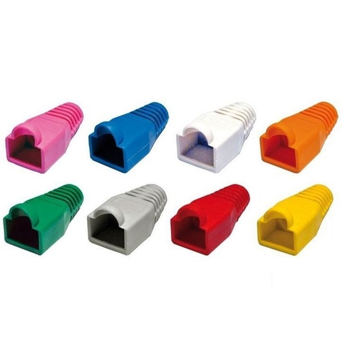 Đầu bọc dây mạng RJ45 cat5, cat6 Bịch 100 đầu