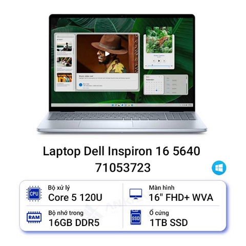 Laptop Dell Inspiron 16 5640 (71053723)