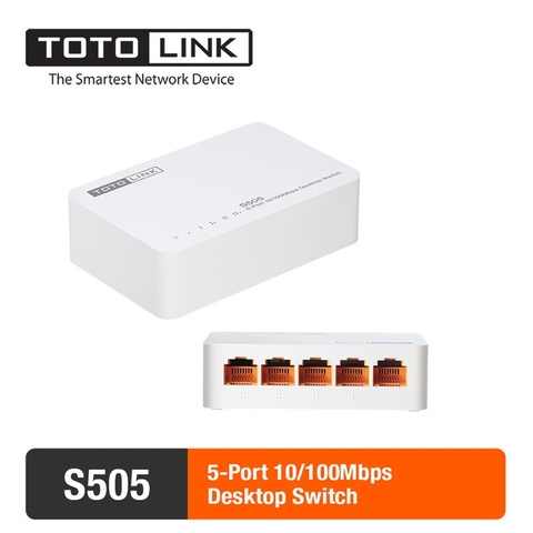 Bộ chia mạng Totolink S505 5 Port