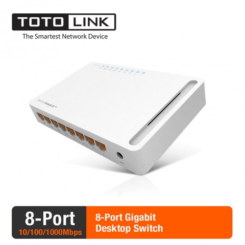 Bộ chia mạng Switch Totolink S808 8 Port