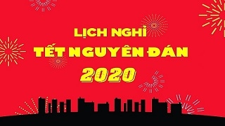 THÔNG BÁO LỊCH LÀM VIỆC SAU KỲ NGHỈ TẾT NGUYÊN ĐÁN 2020