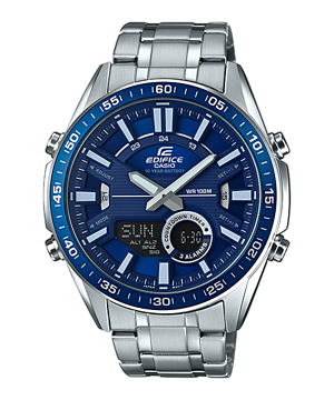 lbwm ĐỒNG HỒ NAM CASIO EDIFICE STANDARD CHRONOGRAPH EFV-C100D-2AV MẶT XANH PHONG CÁCH THỂ THAO