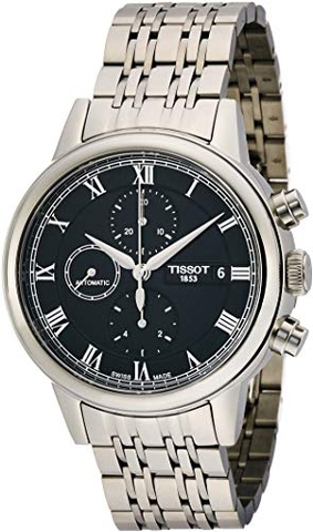 lbwm ĐỒNG HỒ NAM TISSOT T-Classic Calson T085.427.11.053.00 T0854271105300  MẶT ĐEN NAM TÍNH