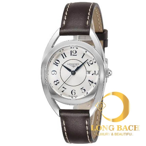 lbwm ĐỒNG HỒ NỮ LONGINES L61374732 MÁY PIN DÂY DA NỮ TÍNH L6.137.4.73.2