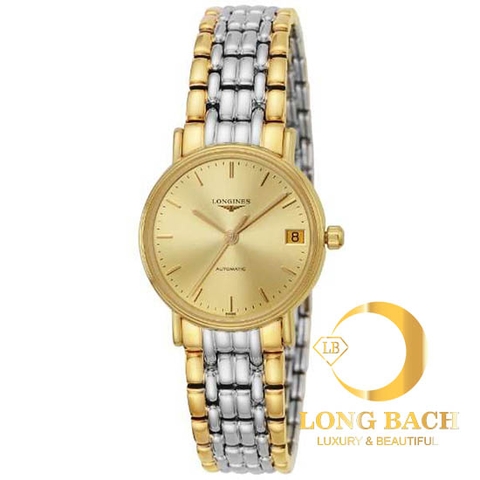 lbwm ĐỒNG HỒ NỮ LONGINES L43222327 MÁY CƠ MẠ VÀNG CÁ TÍNH TRẺ TRUNG L4.322.2.32.7