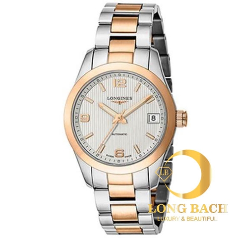 lbwm ĐỒNG HỒ NỮ LONGINES L23855767 MÁY CƠ MẠ VÀNG HỒNG TRẺ TRUNG CÁ TÍNH L2.385.5.76.7