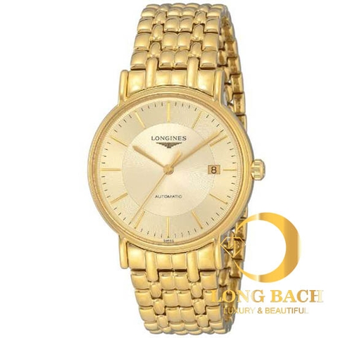 lbwm ĐỒNG HỒ NAM LONGINES L49212428 KÍNH SAPPHIRE MẠ VÀNG SANG TRỌNG L4.921.2.42.8