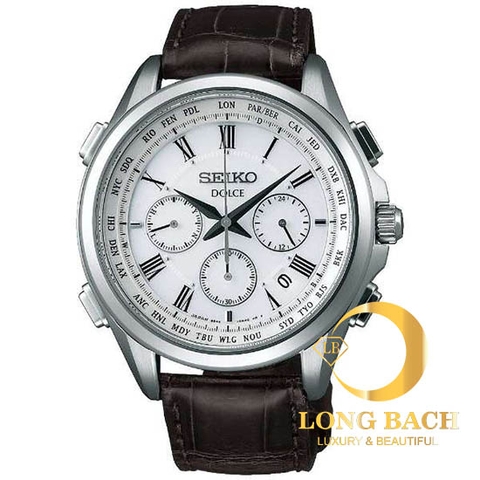 lbwm ĐỒNG HỒ NAM SEIKO SADA039 NĂNG LƯỢNG MẶT TRỜI DÂY DA CÁ SẤU