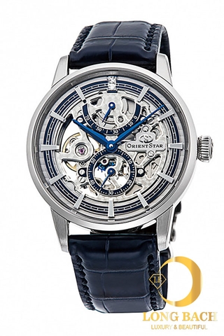 lbwm ĐỒNG HỒ NAM ORIENT STAR CLASSIC SKELETON 70TH ANNIVERSARY RK-AZ0003L