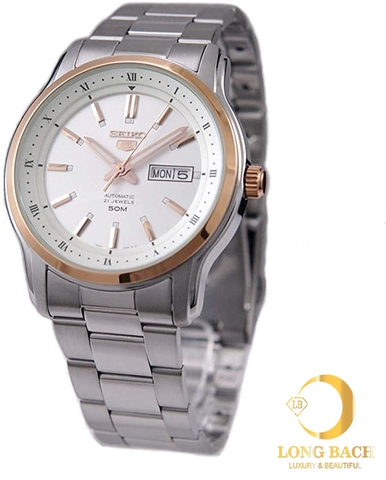 lbwm ĐỒNG HỒ NAM SEIKO 5 SNKP12K1 MÁY CƠ PHONG CÁCH NAM TÍNH