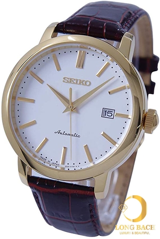 ĐỒNG HỒ NAM SEIKO PRESAGE SARY081 MÁY CƠ DÂY DA TRẺ TRUNG Long Bach đồng hồ  sang trọng