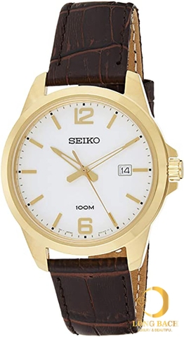 lbwm ĐỒNG HỒ NAM SEIKO SUR252P1 DÂY DA LỊCH LÃM