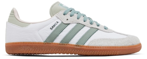 adidas Wmns Samba OG 'White Silver Green' - ID0492
