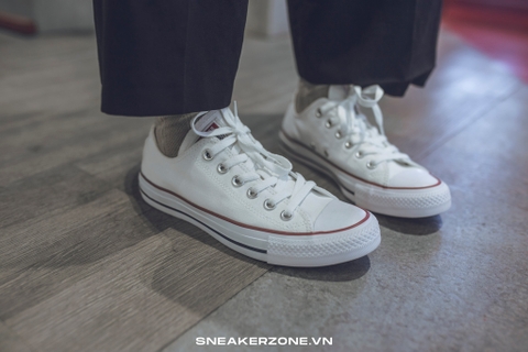 CONVERSE CHUCK TAYLOR ALL-STAR OX 'OPTICAL WHITE' - M7652/W7652