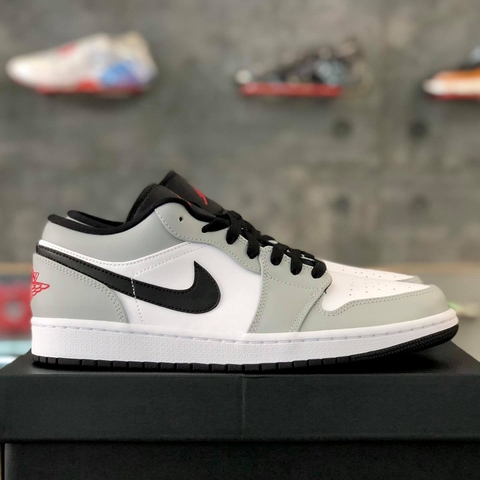 NIKE AIR JORDAN 1 LOW 'LIGHT SMOKE GREY' - 553558030