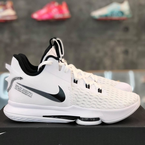 NIKE LEBRON WITNESS 5 'WHITE BLACK' - CQ9380101