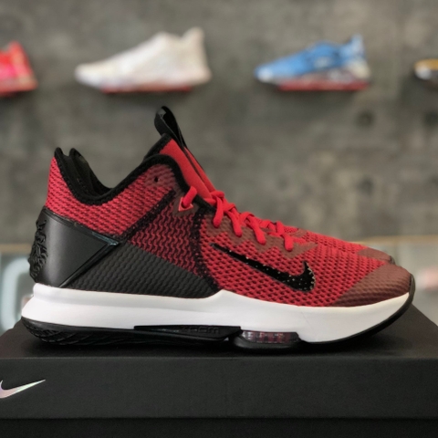 NIKE LEBRON WITNESS 4 'BLACK RED' - BV7427002