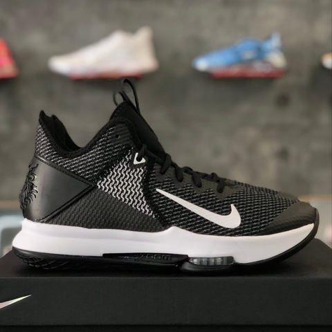 NIKE LEBRON WITNESS 4 'BLACK WHITE' - BV7427001