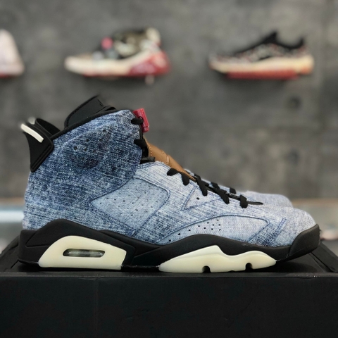 NIKE AIR JORDAN 6 RETRO 'WASHED DENIM' - CT5350 401