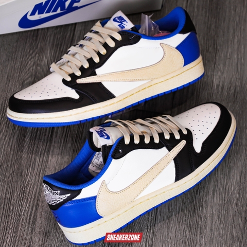 NIKE AIR JORDAN 1 LOW RETRO X FRAGMENT DESIGN X TRAVIS SCOTT - DM7866140