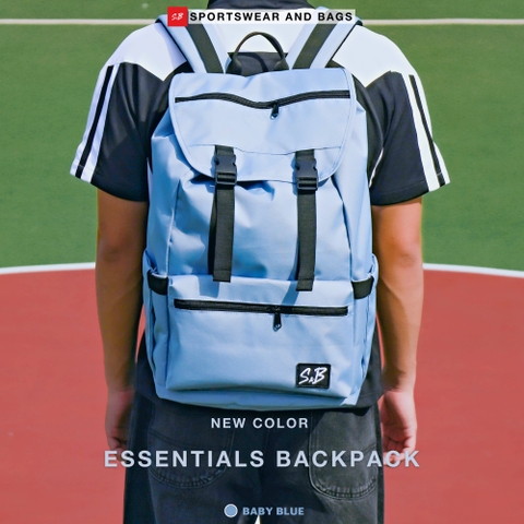 S&B ESSENTIALS BACKPACK 'BABY BLUE'