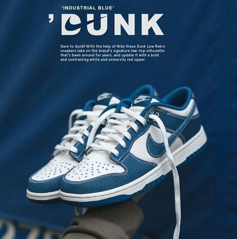 NIKE DUNK LOW SE 'SASHIKO DENIM' - DV0834101