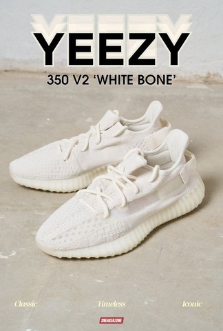 adidas Yeezy Boost 350 V2 'White Bone' - HQ6316
