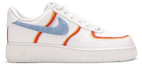 NIKE WMNS AIR FORCE 1 LOW  'SAIL DENIM SWOOSH ' - DJ4655133