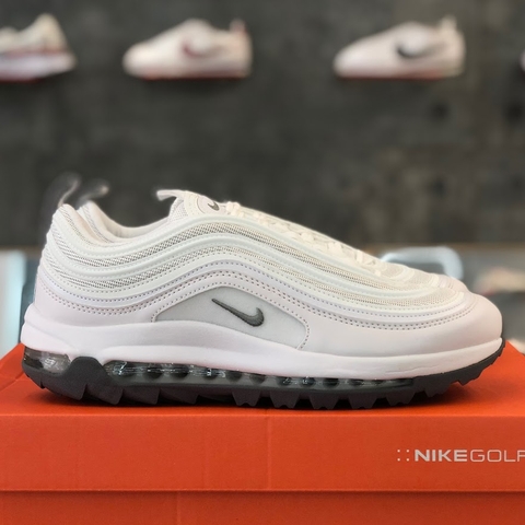 NIKE AIR MAX 97 GOLF NRG 'WHITE GREY METALLIC' - CI7538100