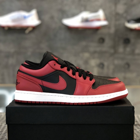 NIKE AIR JORDAN 1 LOW 'REVERSE RED' - 553558 606