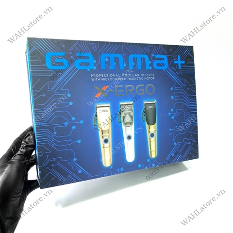 Tông Đơ không dây Gamma+ X-Ergo Cao cấp chính hãng Italia
