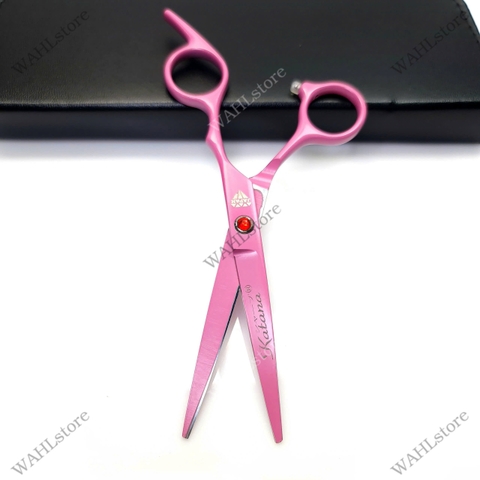 Kéo Cắt tóc nam nữ KataPro MX3 Pink - Chuyên nghiệp 6.0