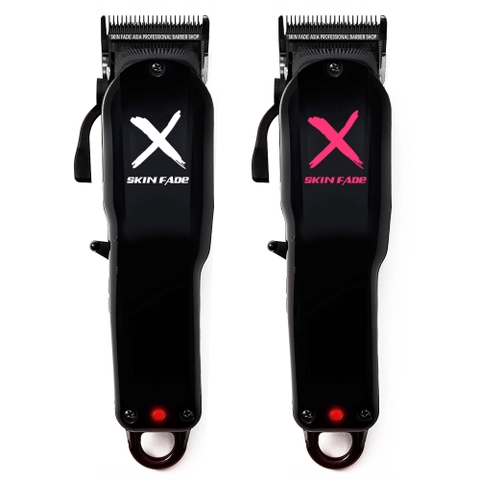 Tông Đơ Không Dây Lưỡi Kép Skin Fade Pro X-02 Chuyên Fade Chính Hãng