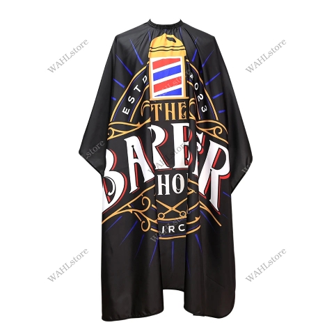 Áo choàng BB13 Cổ thun chuyên nghiệp cho barber