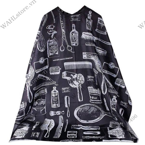 Áo choàng BB1 Cổ thun móc gài dài 130cm