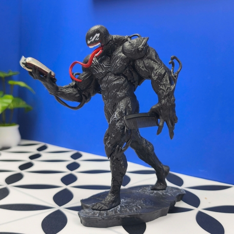 Mô Hình Tiệm Tóc Barber Venom Cao 18cm