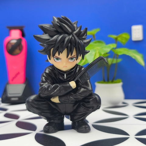 Mô Hình Tiệm Tóc Barber Megumi Fushiguro BlockBoy Cao 13cm