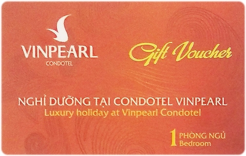 Voucher Vinpearl 2024 - Căn hộ khách sạn (Condotel) 1 phòng ngủ - ăn sáng (voucher chủ nhà + gửi mã xác nhận qua Email)