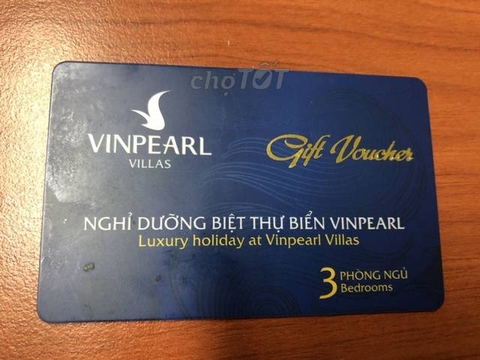 Voucher Vinpearl 2024 - Villas 3 phòng ngủ - ăn 3 bữa - vui chơi VinpearlLand (voucher chủ nhà + gửi mã xác nhận qua Email)