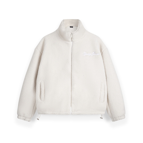 YOUNG GREEN FLEECE JACKET