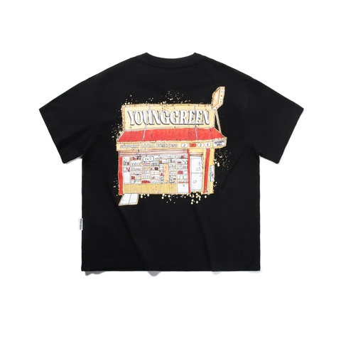 YOUNG GREEN LSB BOXY T-SHIRT