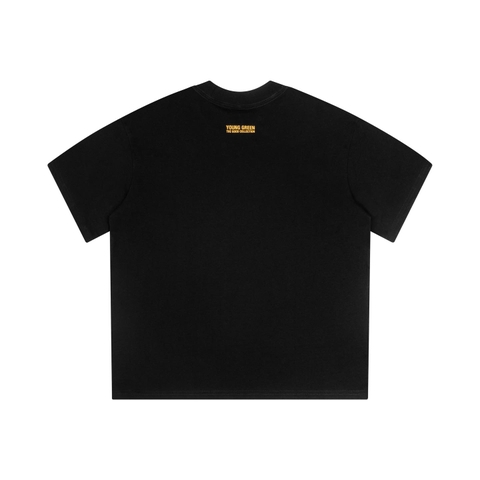 BLACK YOUNG GREEN T-SHIRT