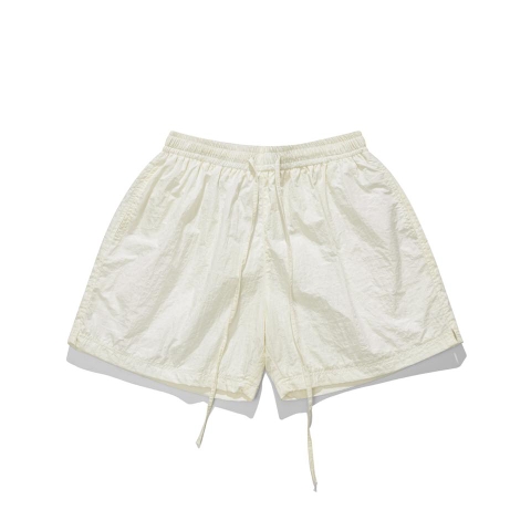 CREAM SHORTS PARACHUTE FABRIC