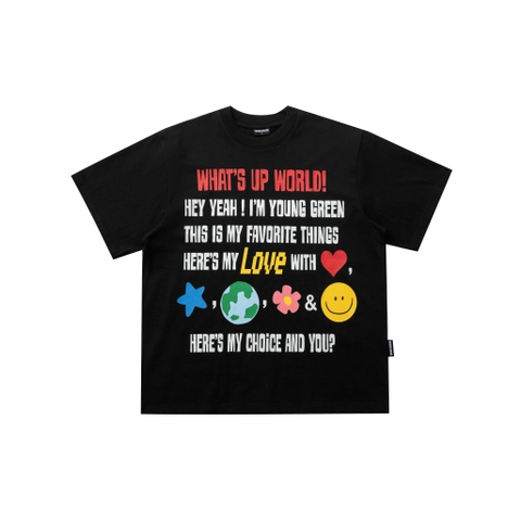 WHAT'S UP WORLD! T-SHIRT