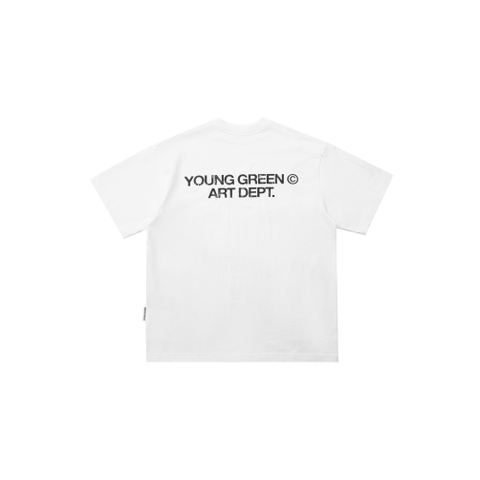 YOUNG GREEN ART DEPT T-SHIRT