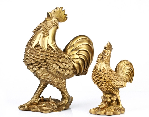 Điểm danh 3 linh vật bằng đồng thích hợp bày bàn làm việc dịp năm mới 2019