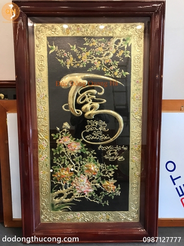 Tranh đồng mừng thọ nên chọn bức nào, giá bao nhiêu?