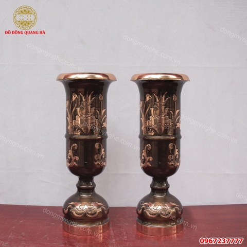 Ống hương bằng đồng là gì, có nên chọn ống hương bằng đồng không?